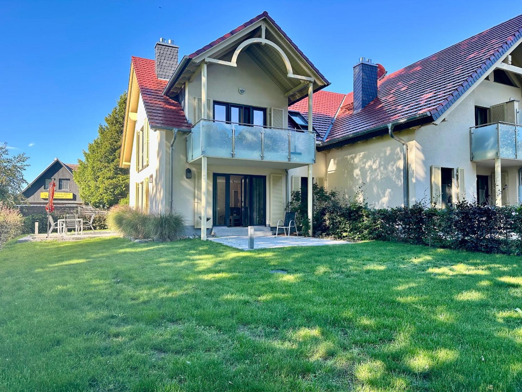 טיסואו Haus Sterntaucher Ferienwohnung "Sonnenstern" מראה חיצוני תמונה